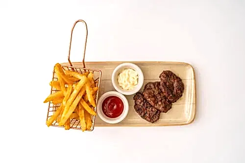Kofte (3pcs) with French Fries